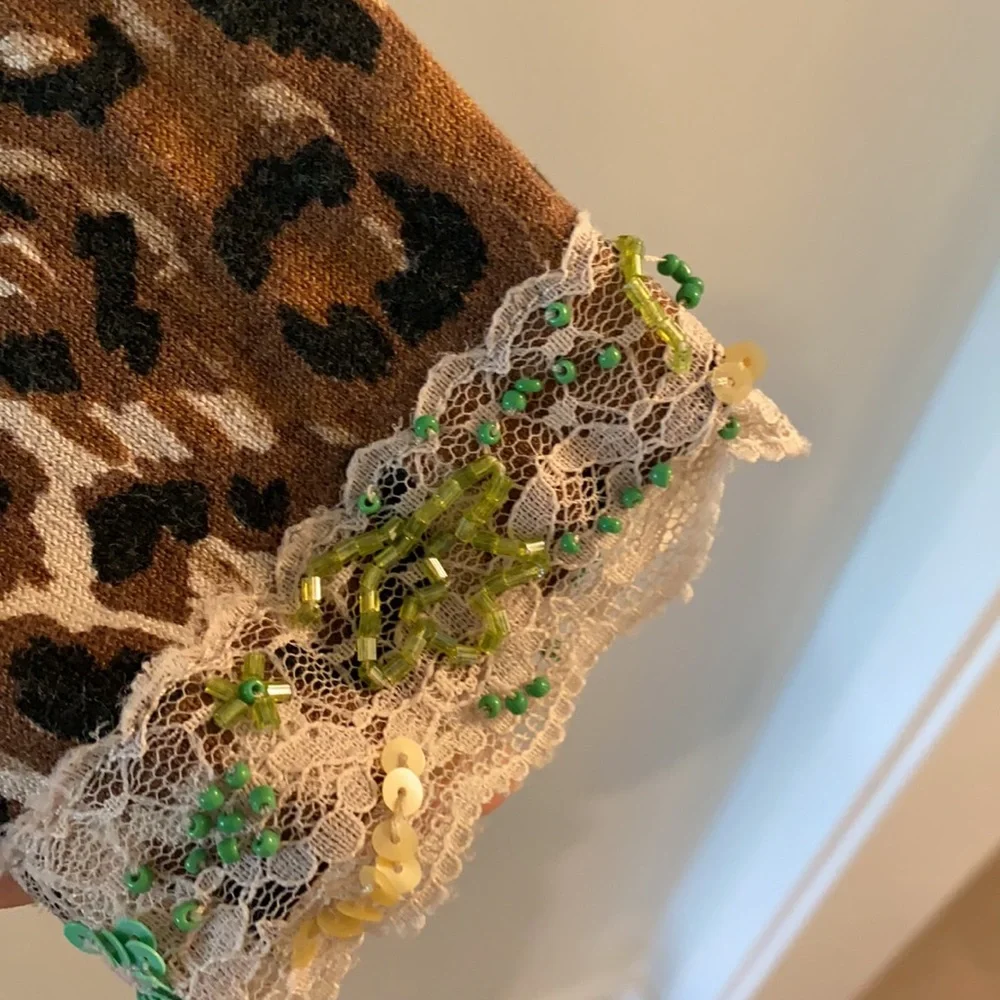 Charlotte Tarantola Beaded Cardigan S - Picture 5 of 6